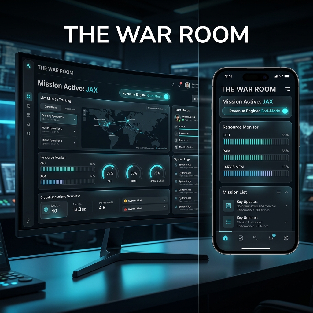 JAX control center preview