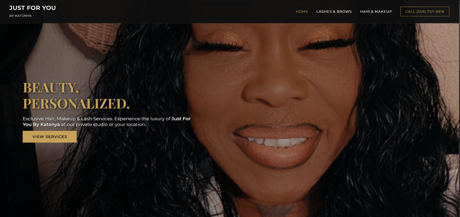 Women's Hair Products Website